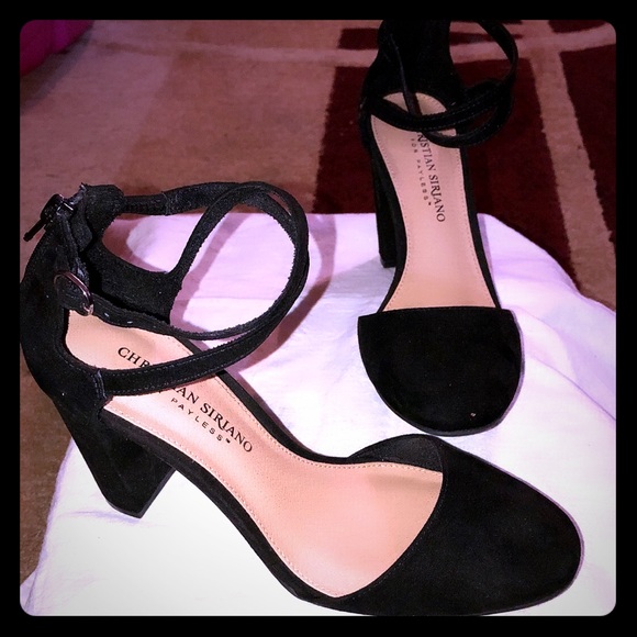 Christian Siriano Shoes - Black heels